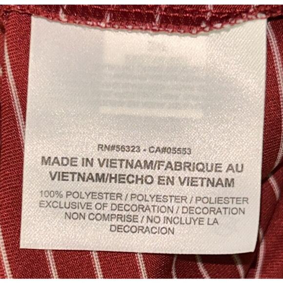 NWT Nike Tour Performance Dri-Fit Red Stripe Birmingham Mayor's Polo Shirt 2XL - Picture 8 of 8